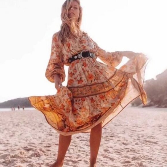 Spell Seashell Gown - Size M - Picture 2 of 11